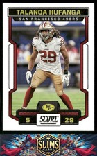 2023 Score San Francisco 49ers Talanoa Hufanga #173