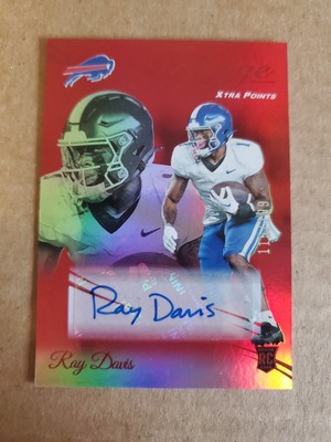 2024 Panini Prestige Ray Davis Rc Auto Xtra Points Premium Red /199 Bills !!!