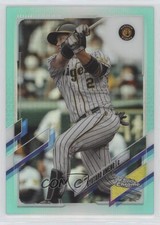 2021 Chrome NPB Nippon Professional Baseball Aqua Refractor Ryutaro Umeno 14lc