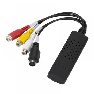 VHS to Digital Converter,USB 2.0 Video Converter Capture Card,RCA to USB Audi...