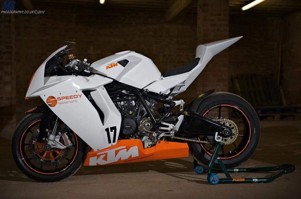 KTM RC8 Full Fairing Bolt Kit Dzus Quick Release Fasteners Clips & Well Nuts New - Image 4 of 4