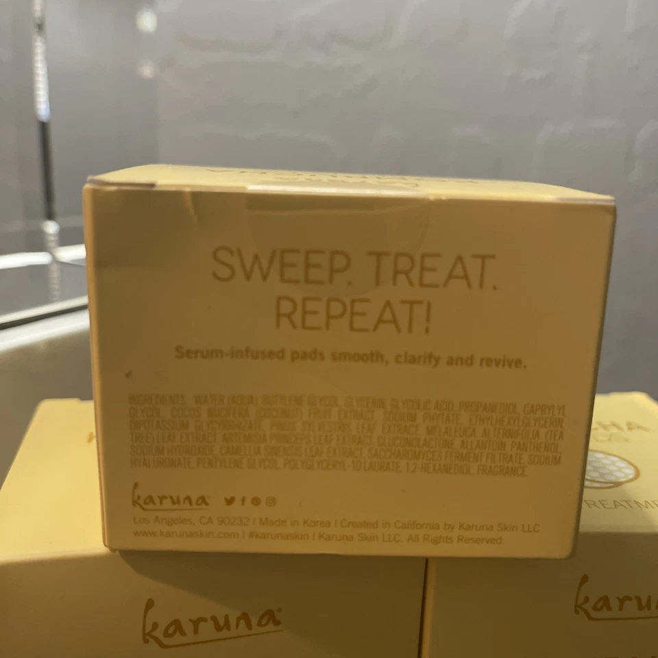 Karuna Kombucha Peel Pads Wipes Exfoliating Face Pads - 30 Count Brighten - Image 3 of 4