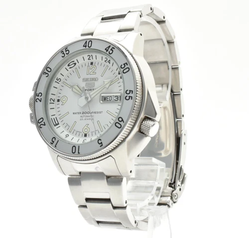 Vintage [Mint] Seiko 5 Sports 7S36-01E0 Divers Mens Automtic Watch from JAPAN