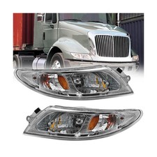 Headlights Assembly Fit for International Durastar 4200 4300 4400 4900 Truck,...