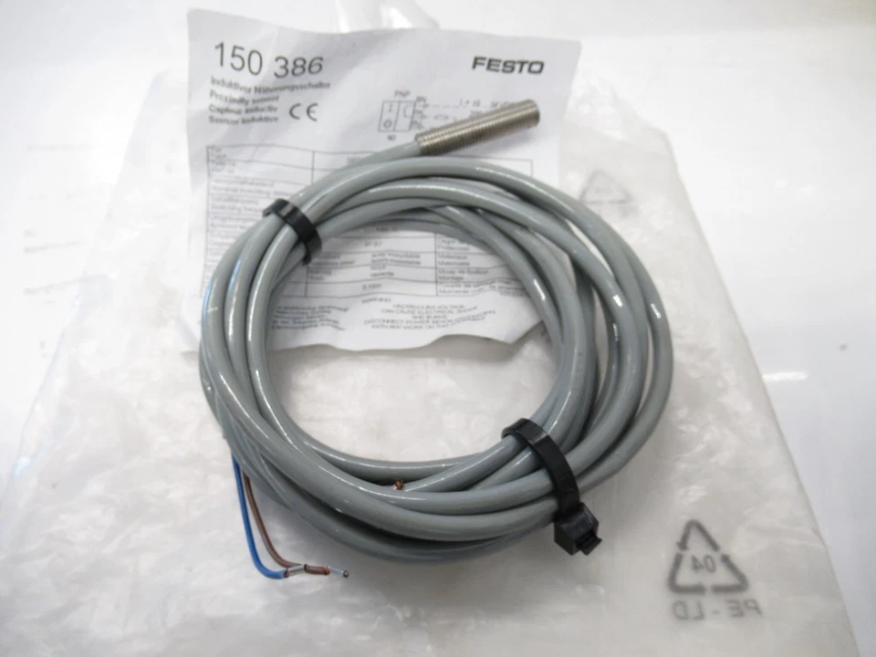 150-386 Festo Proximity Sensor 10-30vdc 200ma around 265cm long Open Box - Image 4 of 4