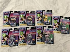 LOTE DE 7 FIGURAS NUEVAS 2014 HASBRO Littlest Pet Shop Tinsley Mackie Baa Smugs (e9)