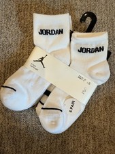 Jordan Nike Socks Youth Shoe Size 3-5