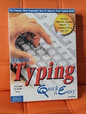 Learn Typing Quick and Easy Windows PC CD, 1998 Brand New Sealed