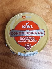 KIWI Conditioning Oil Shoe Conditioner 74g Nourishes Waterproof Leather