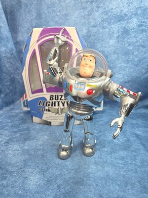 Buzz Lightyear 30th Anniversary Talking Action Figure Toy Story open box used
