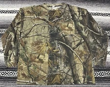 XL - AP Hunting Realtree camouflage Chest Pocket Long Sleeve  T-shirt