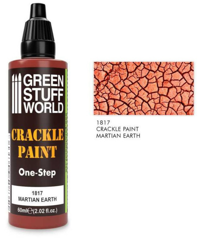 Green Stuff World 60ml Crackle Paint - Martian Earth Texture Paint 1817