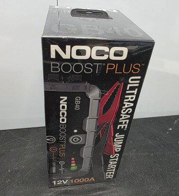 NOCO Boost Plus GB40 1000A 12V UltraSafe Portable Lithium Battery Jump Starter