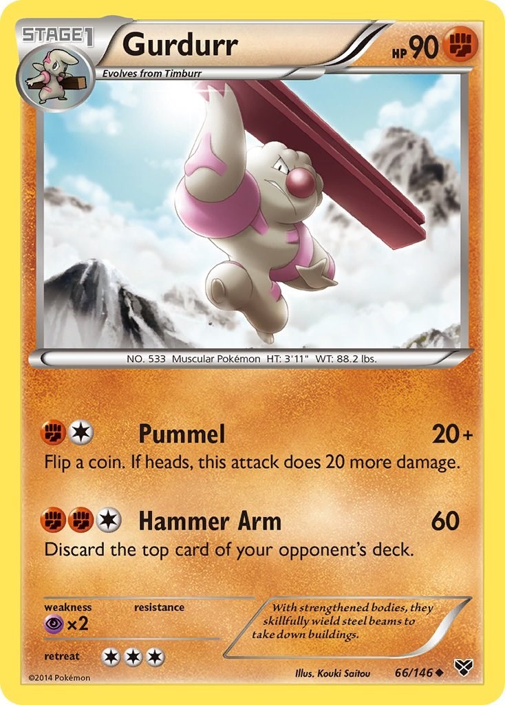 MP - Gurdurr XY - 66/146 XY Base Set