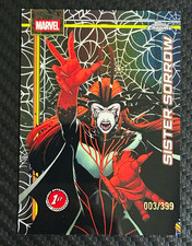 2026 TOPPS Chome Marvel Sister Sorrow #159 Spider-Web Refractor 003/399 SP