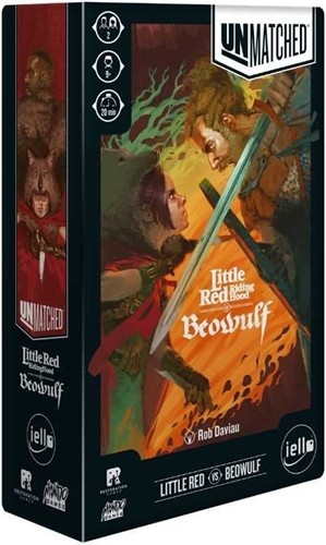 Unmatched Board Game: Little Red Riding Hood vs Beowulf