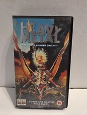 Heavy Metal (VHS/SUR, 1997) Americas No.1 Cult Hit Animation Cert 15 Rare