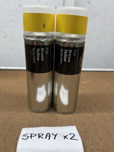 FIAT BESEN GELB SPRÜHLACK 300ML DOSEN HALFORDS x2