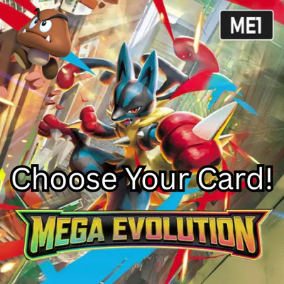 Pokemon TCG Mega Evolution Choose Your Card! - Pack Fresh - BULK SAVINGS!