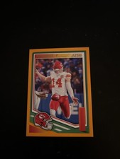 2025 Score Matt Araiza-Orange Parallel Color Match!