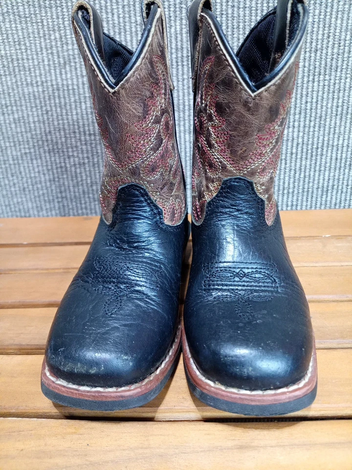 Dan Post Western Cowboy Boots Infant 6.5 D - Image 3 of 4
