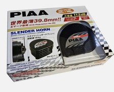 Piaa Slender Dual Tone Horn 400500hz 112db Slim - Loud Attention Getting