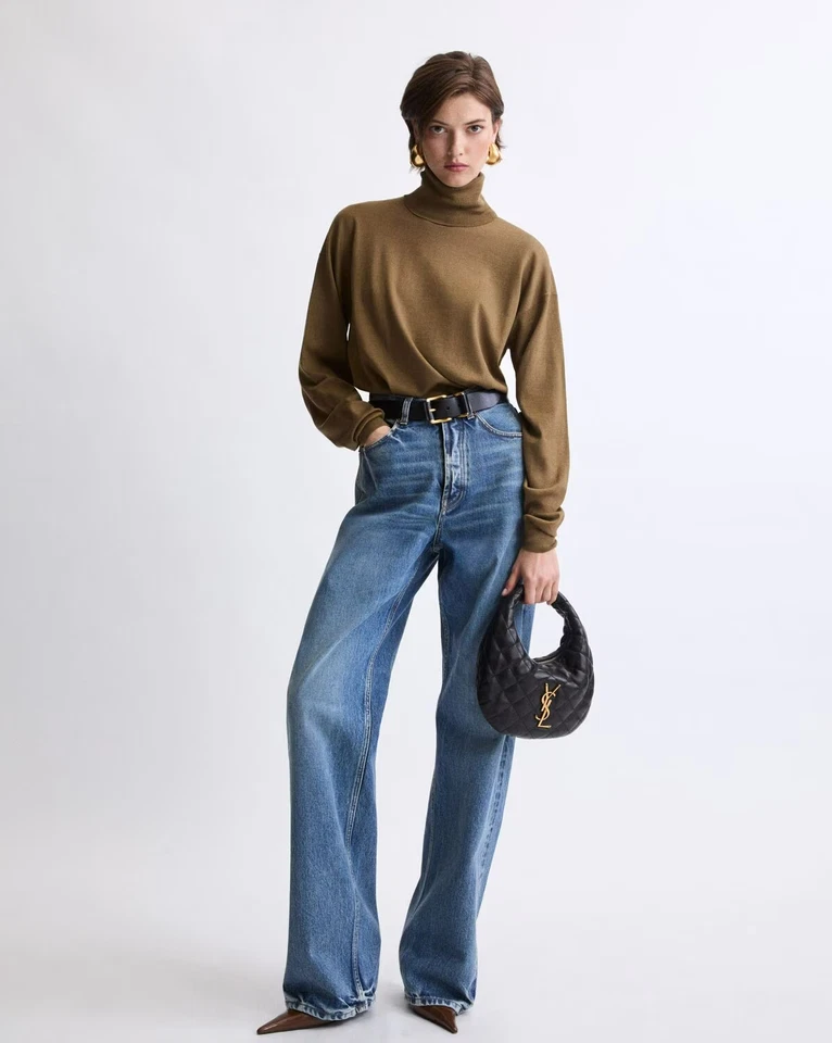 YSL Saint Laurent Icarino en napa acolchada Foto 2 de 4