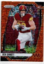 2024 Panini Prizm #307 Ben Sinnott Orange Disco Prizm Rookie