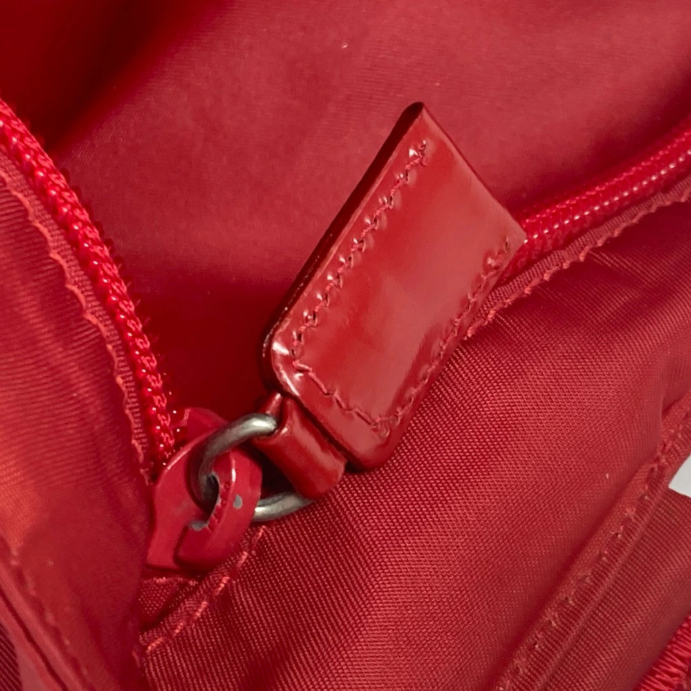 PRADA pochette triangle logo triangular logo plat… - image 11