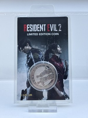 Resident Evil 2 Limited Edition Coin Silver numbered Capcom Neu