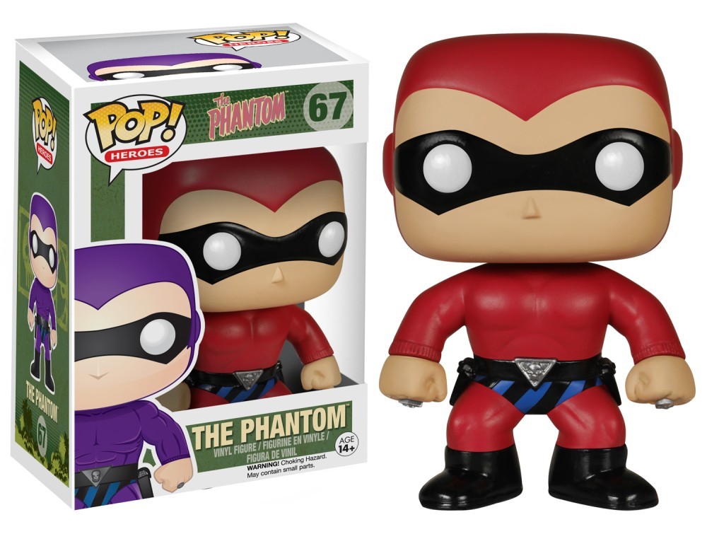 Sale Funko Pop! Heroes Dc Comics The Phantom Red #67 Vinyl Figure