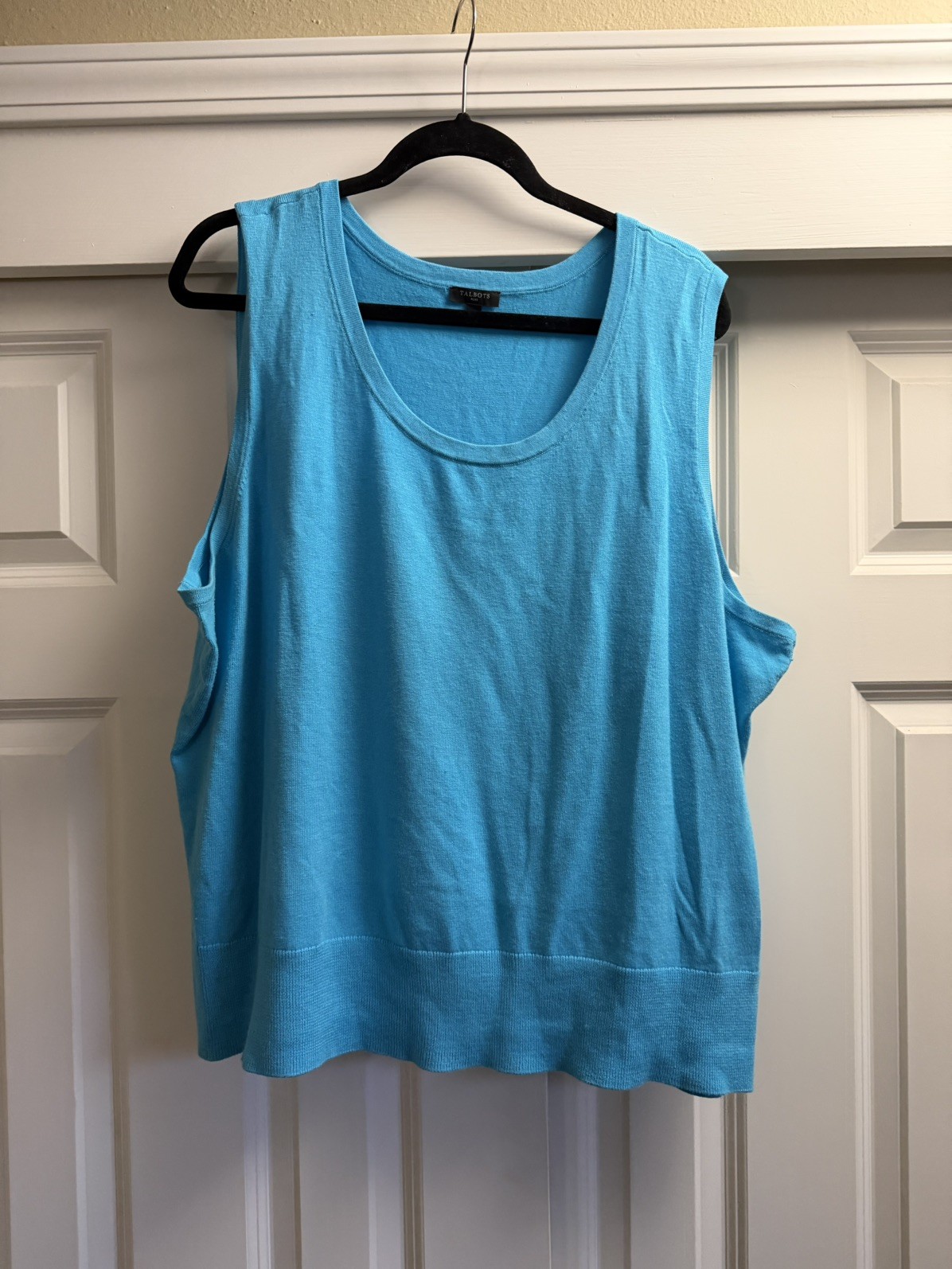 Talbots Turquoise Ribbed Long Button Cardigan WIT… - image 3