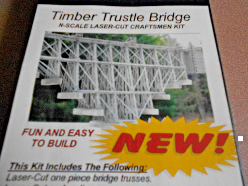  KIT Timber Trustle Bridge escala n # 211006 | Zustand: New