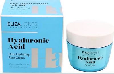 Eliza Jones Hyaluronic Acid Cream 50 ml Wrinkle Prevention And Radiant Skin