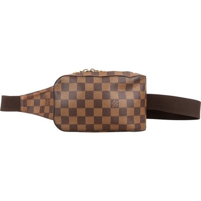 Louis Vuitton Monogram Damier Ebene Geronimos Crossbody Belt Bag Tasche Gürtel