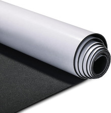12X59 Inch Neoprene Sponge Foam Rubber with Adhesive, 1/16 Inch Thick