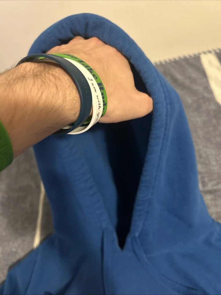 Billionaire Boys Club BBC Blue Designer Sweat Track Suit Sweatshirt Size 2XL - Image 4 of 4