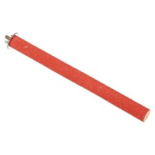 0.8x9.8" Bird Leg Grinding Stick, for Small Bird, Red