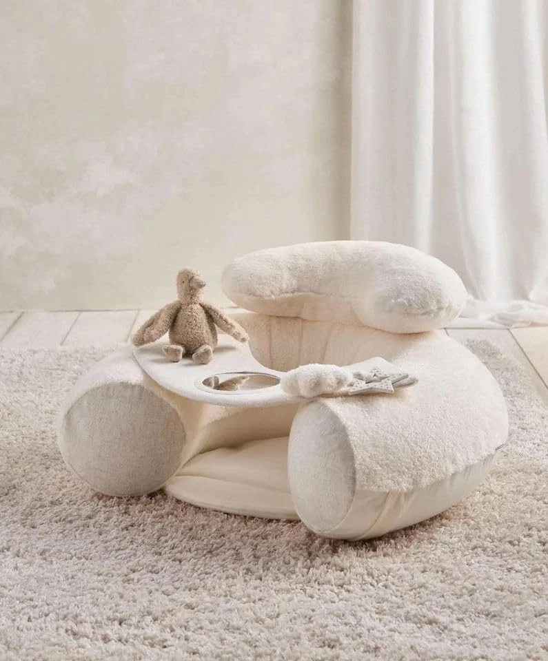 Welcome to The World Ducking Sit & Play Baby Floor Seat, Cream