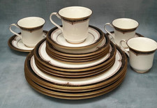Noritake China GOLD AND SABLE  Dinnerware 19 ...