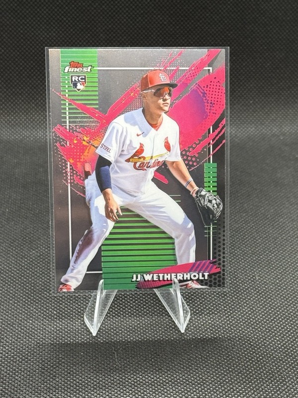 2026 Topps Finest Baseball #269 JJ Wetherholt RARE RC St. Louis Cardinals
