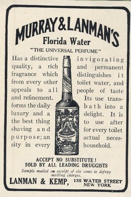 Magazine Ad - 1912 - Murray & Lanman's Florida Water - New York - (#1)