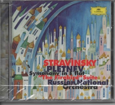 STRAVINSKY Firebird & Symphony in E Flat etc RUSSIAN NO Pletnev DG CD NEW SEALED