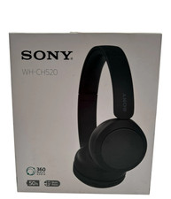 Sony WH-CH520 Wireless Bluetooth Headphones with Mic Black, 50 Hours, Multipoint