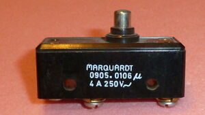 MARQUARDT 0905.0106 SWITCH Limit Switches Position Obsolete Micro