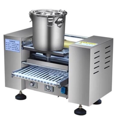 4'' 2200W Elettrico Crepe Cake Crust Machine Pancake Maker Spring Roll Machine