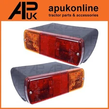 Pair Rear Light Lamp LH & RH Britax for Fiat L L60 L65 L75 L85 L95 Tractor