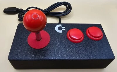 Commodore 64 and Vic-20 Two Button Arcade Style Joystick (Sanwa Style, 8-Way)