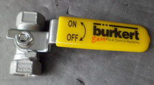 Burkert    Stainless Steel Ball Valve 316 1000WOG H278