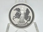 2017 1oz .999 Fine Silver British Virgin Islands Reverse Proof Pegasus Round #6